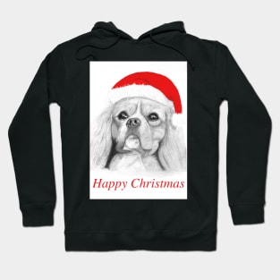 Happy Christmas Cavalier King Charles Spaniel Hoodie